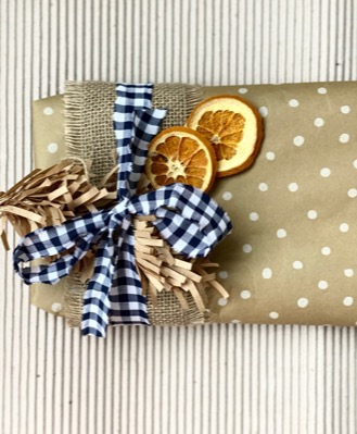 RE-PURPOSED GIFT WRAP